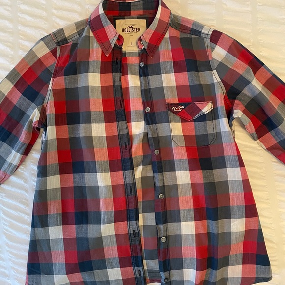 Hollister Plaid Shirt - Picture 1 of 2